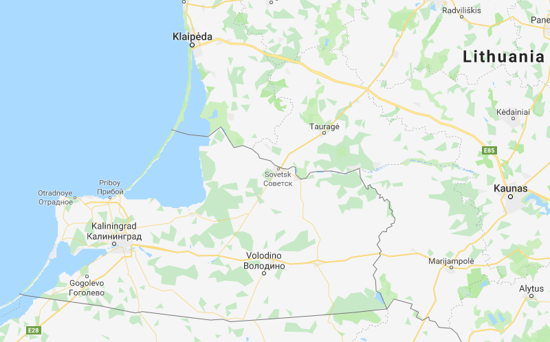 Where is the Curonian Spit?