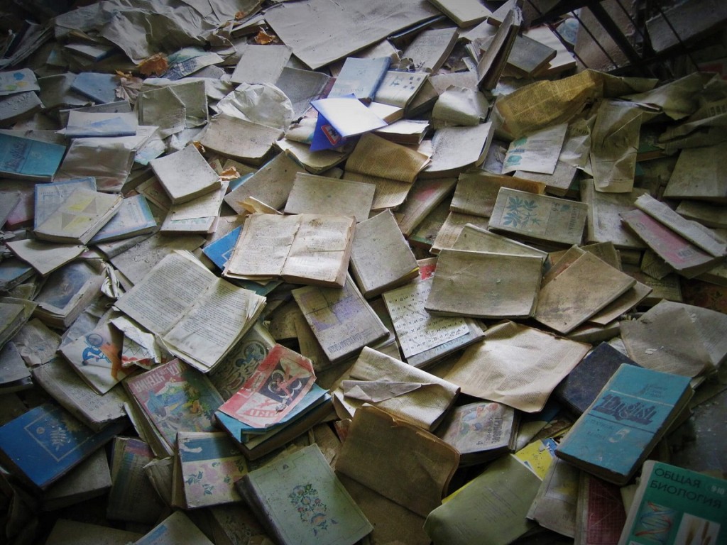 Abandoned school in Pripyat