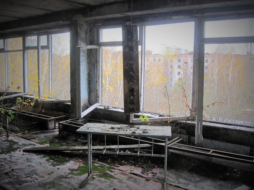 Abandoned school in Pripyat