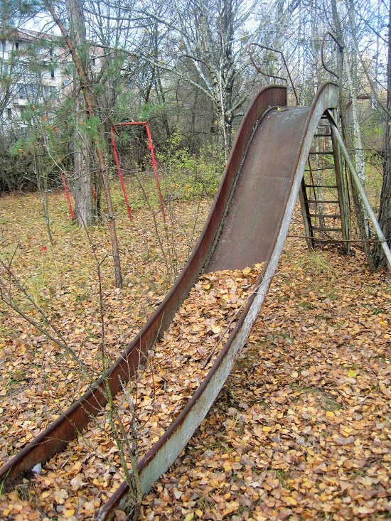 Abandoned school in Pripyat