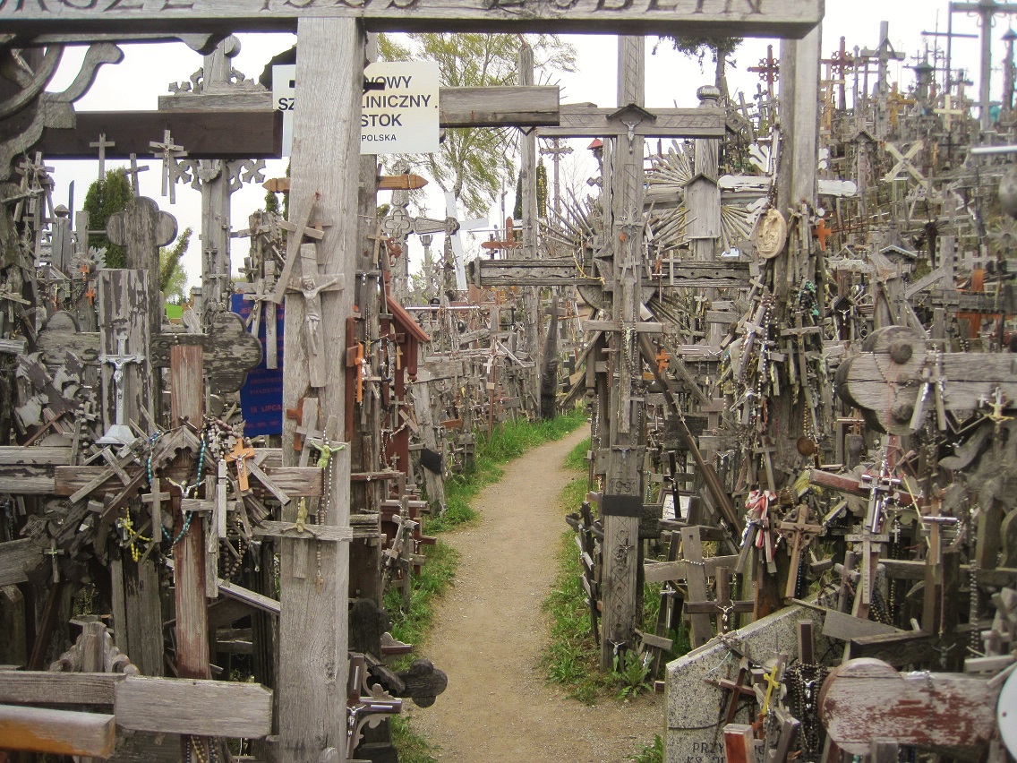 Strange places in Europe - Hill of Crosses, Lithuania