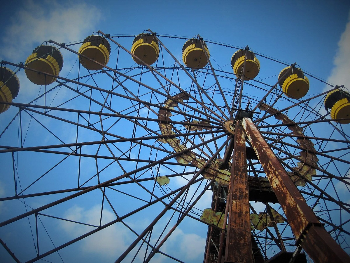 Strange places in Europe: Chernobyl ferris wheel