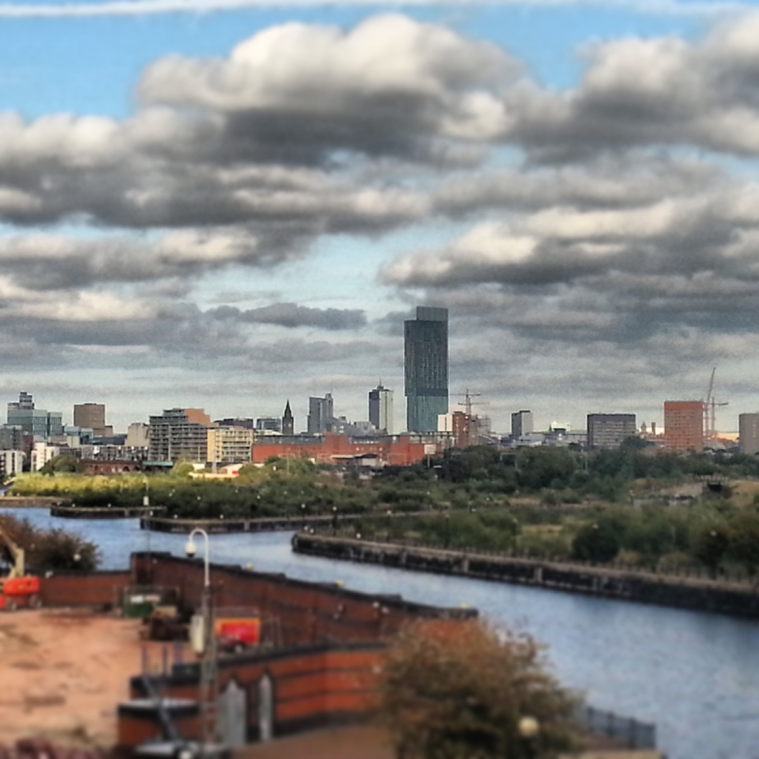 Manchester skyline