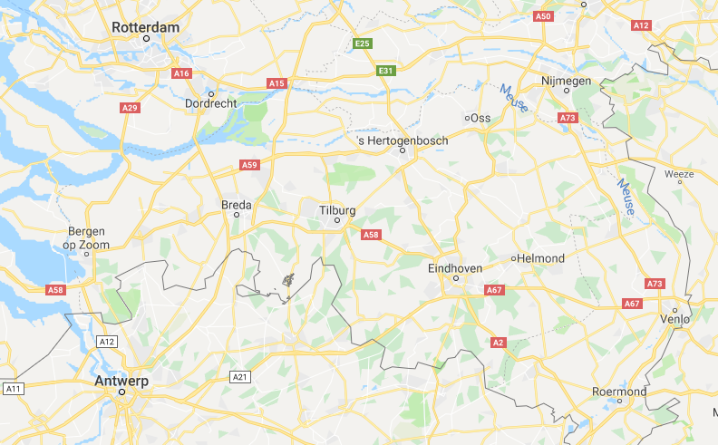 Baarle-Hertog Baarle-Nassau borders on Google