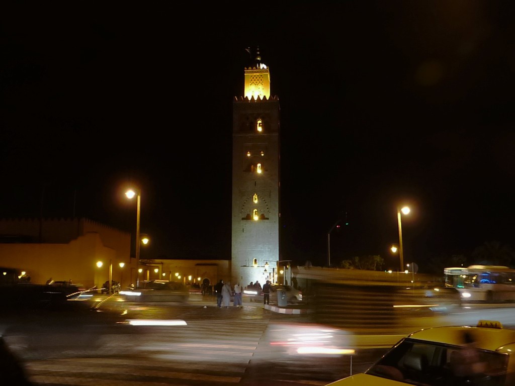 Marrakech at night