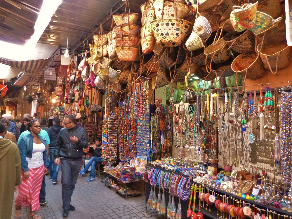 Shopping in Marrakech at souks