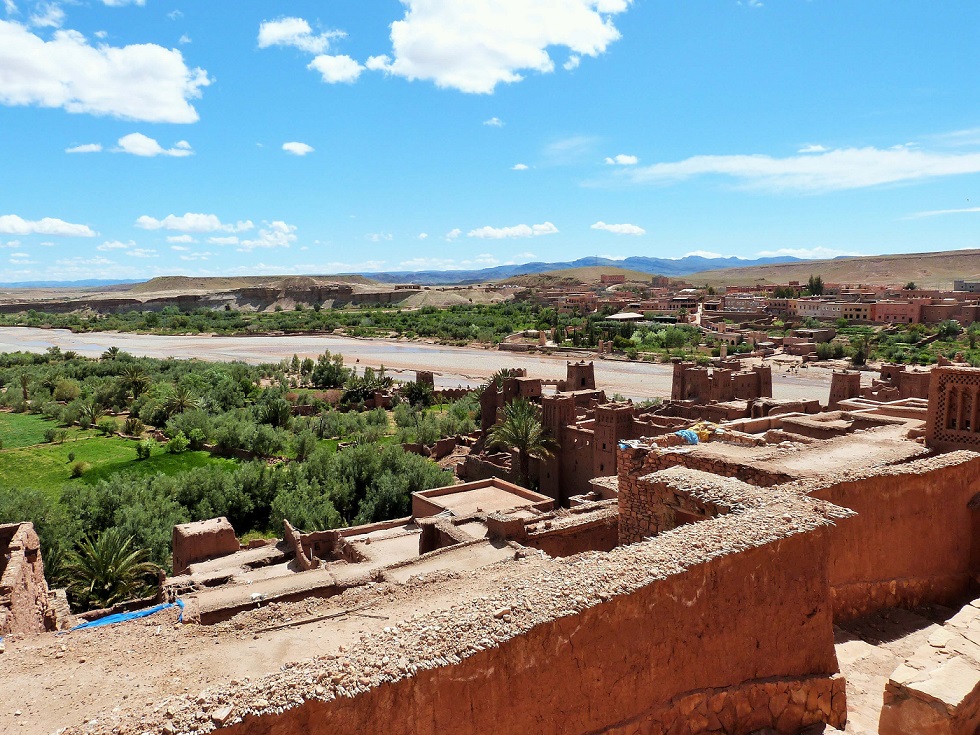 Ait Ben Haddou: View over the ksar