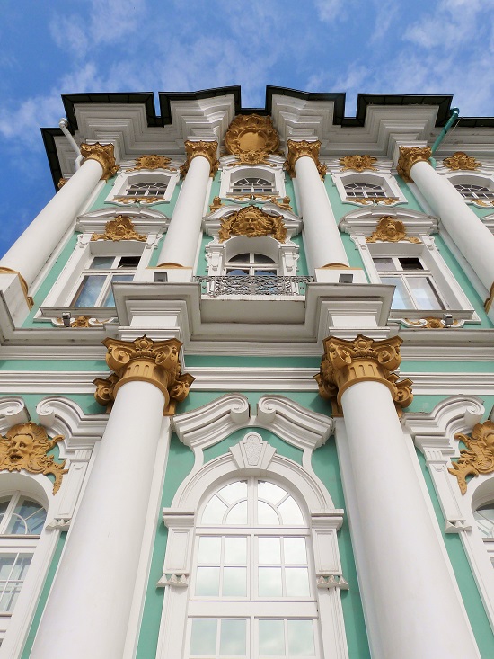 Winter Palace close-up, St Petersburg