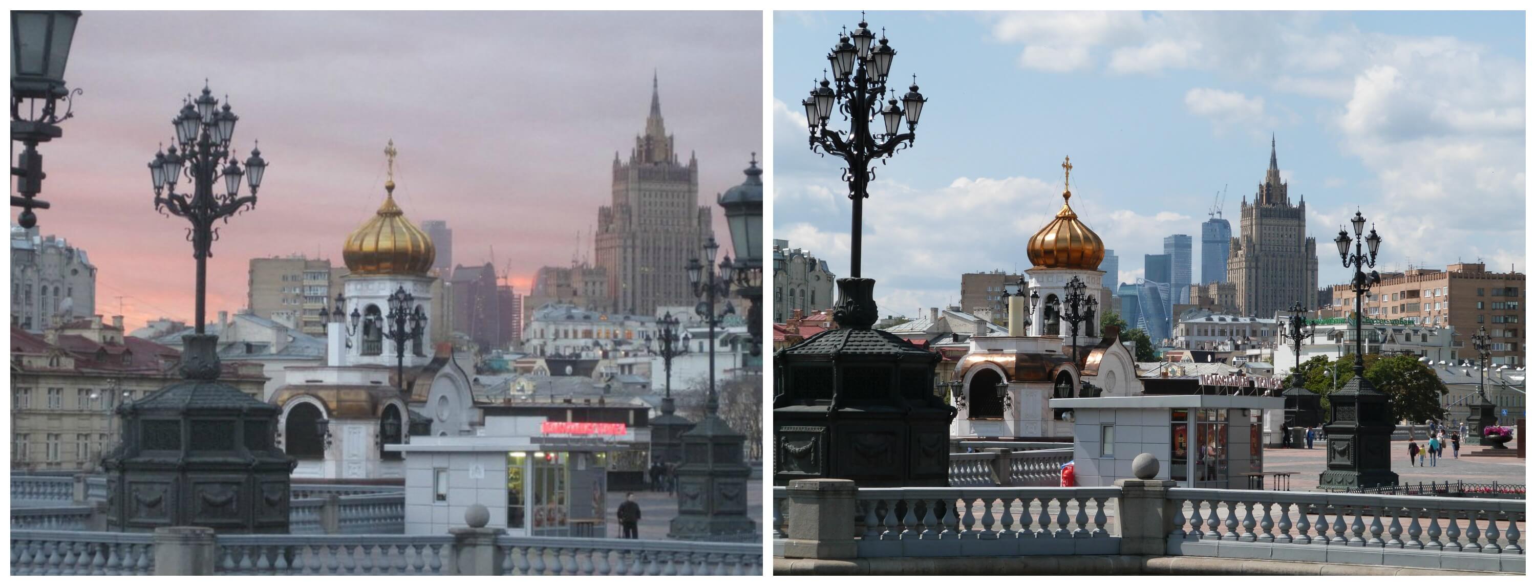 Moscow: then and now