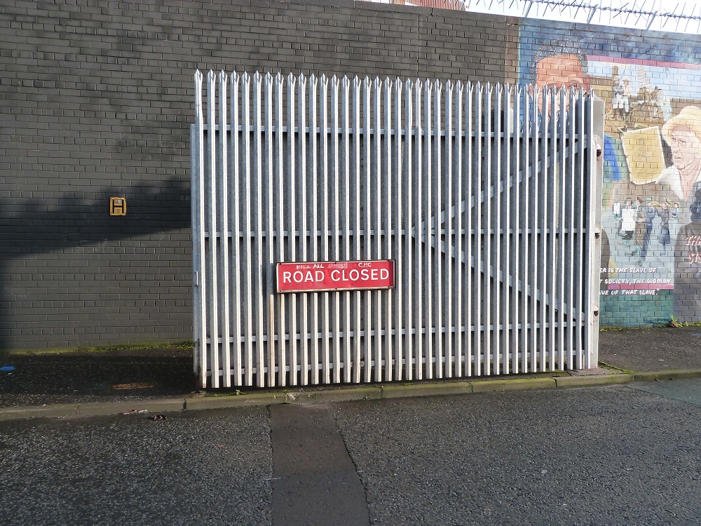 A guide to West Belfast: the peace walls