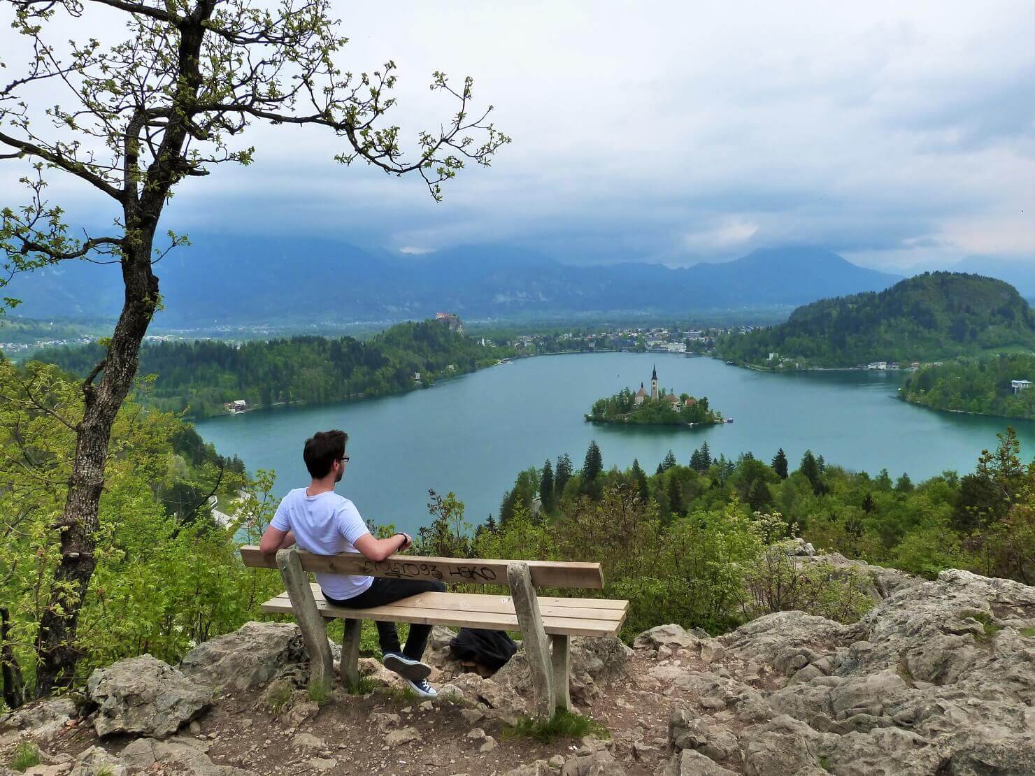 Me at Lake Bled