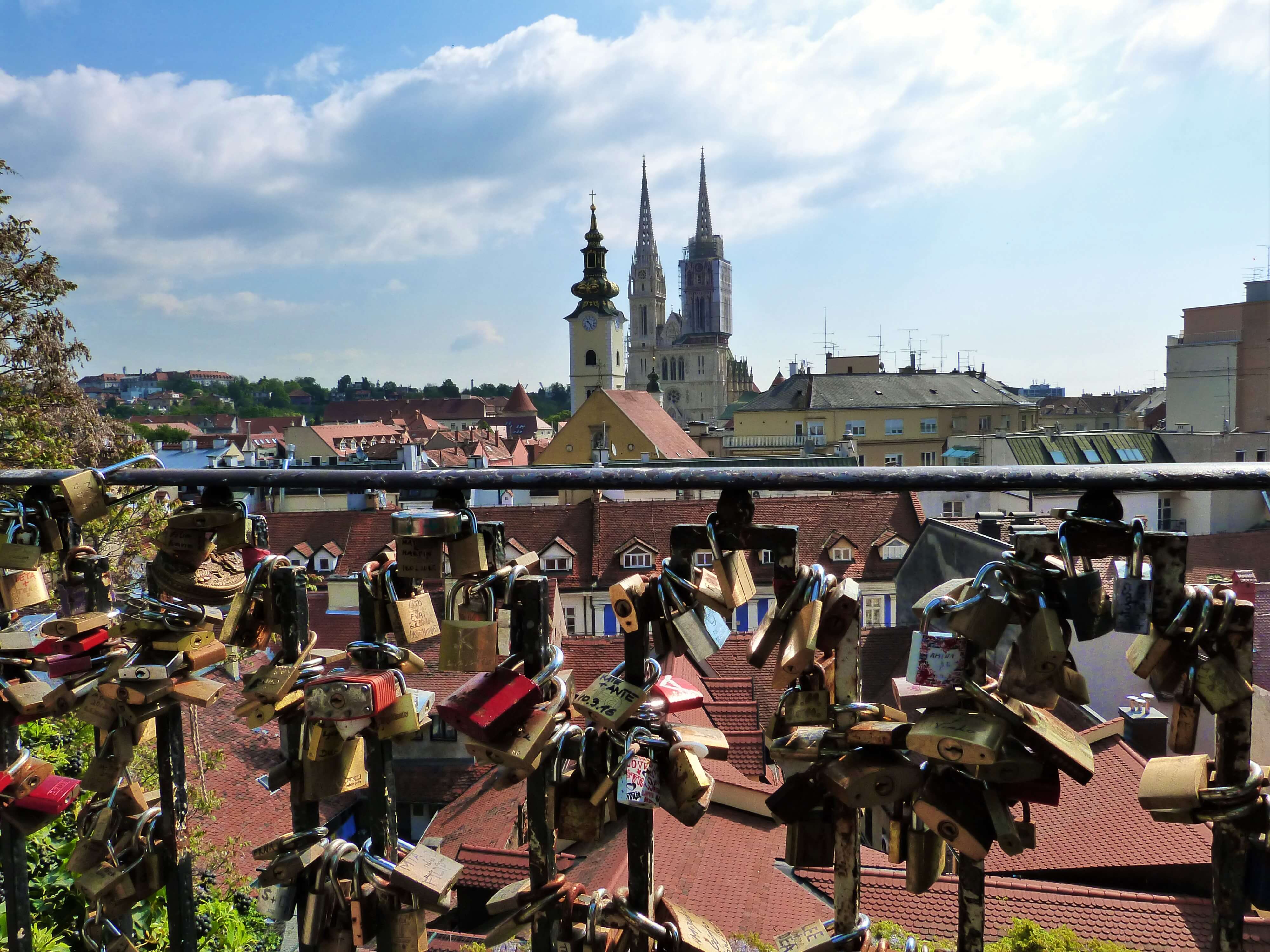 Zagreb romance: Love Locks