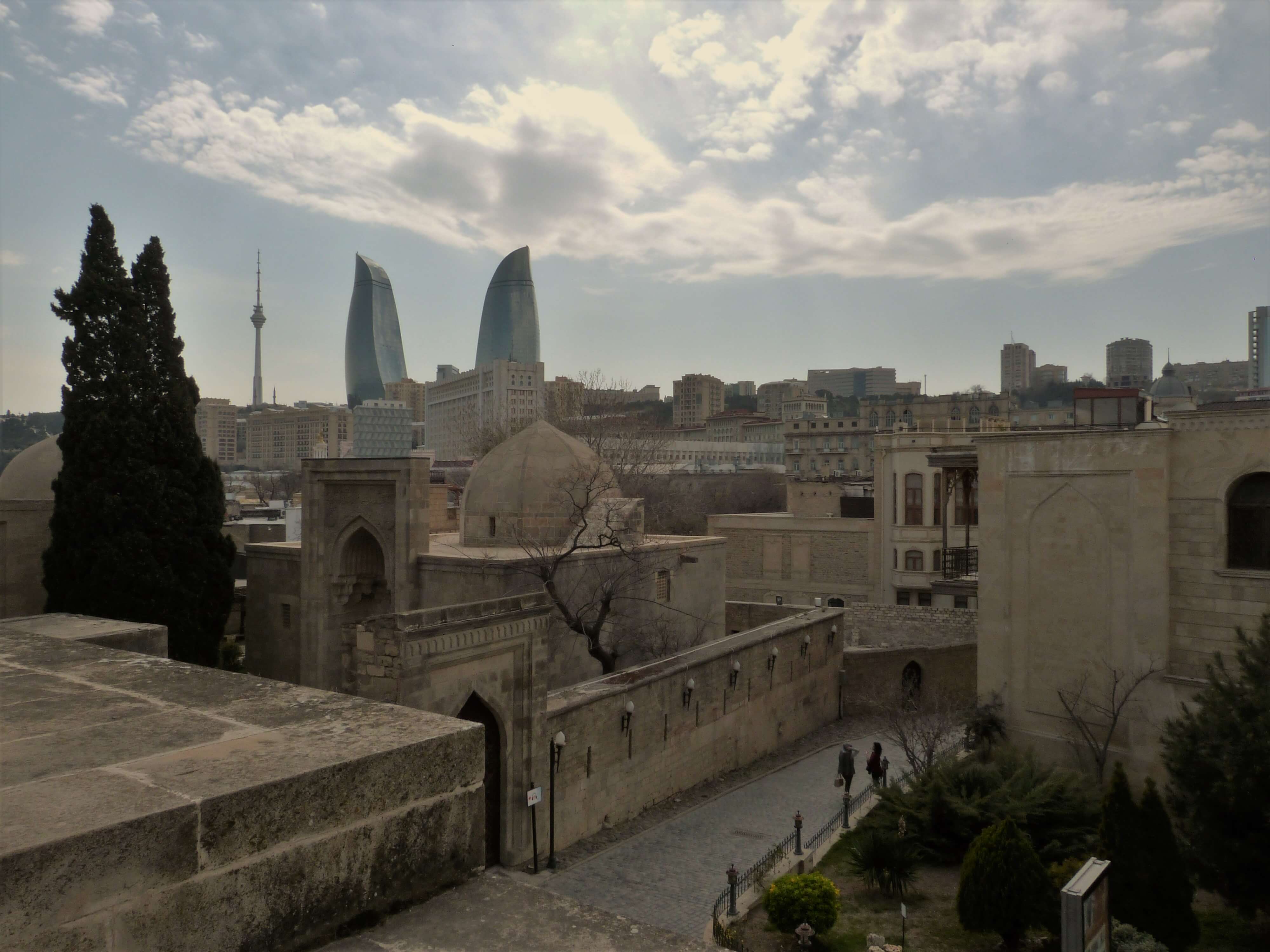 10 day itinerary for Georgia, Armenia & Azerbaijan: old town Baku