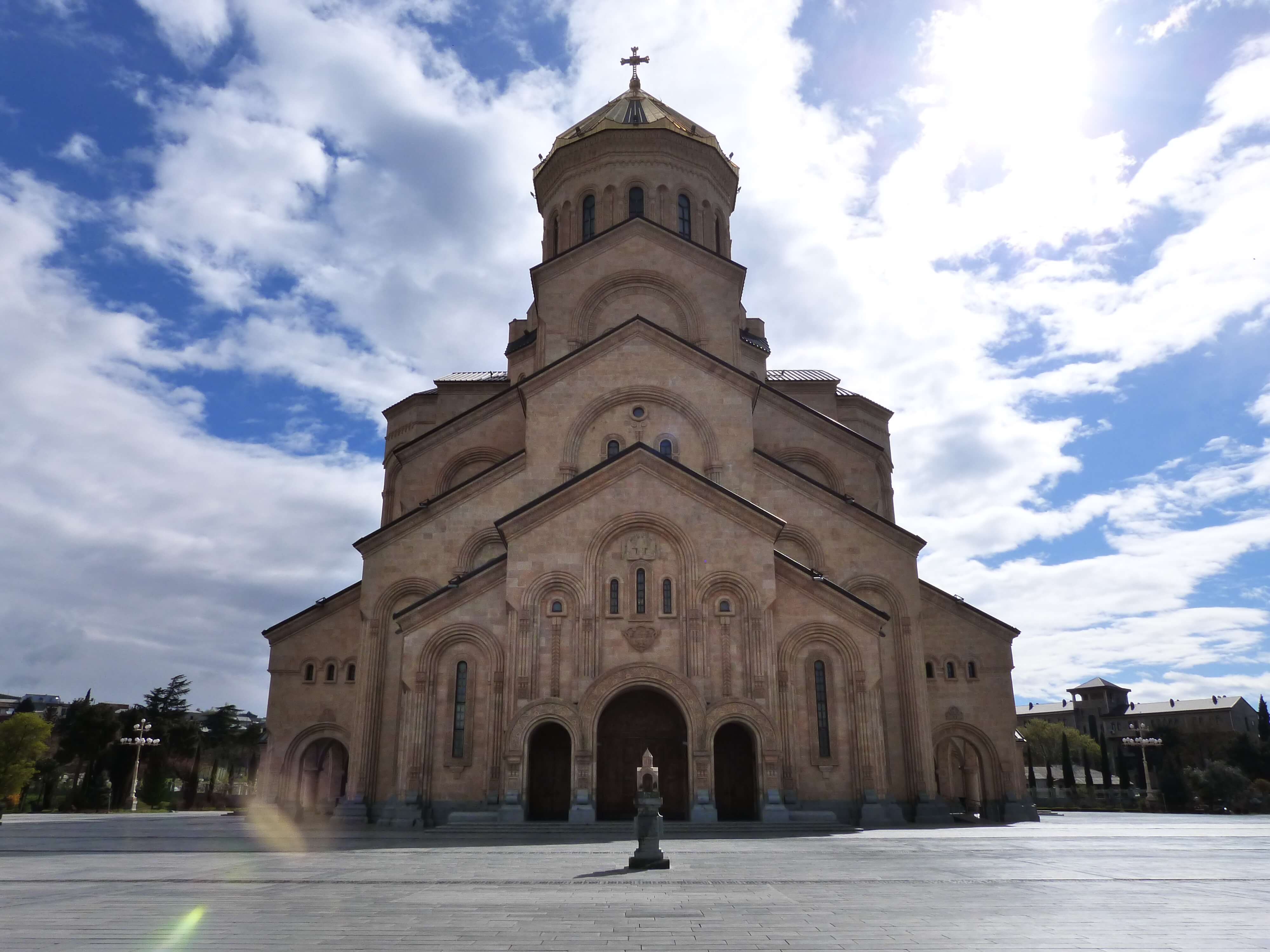 The Orthodox Cathedral in Tbilisi