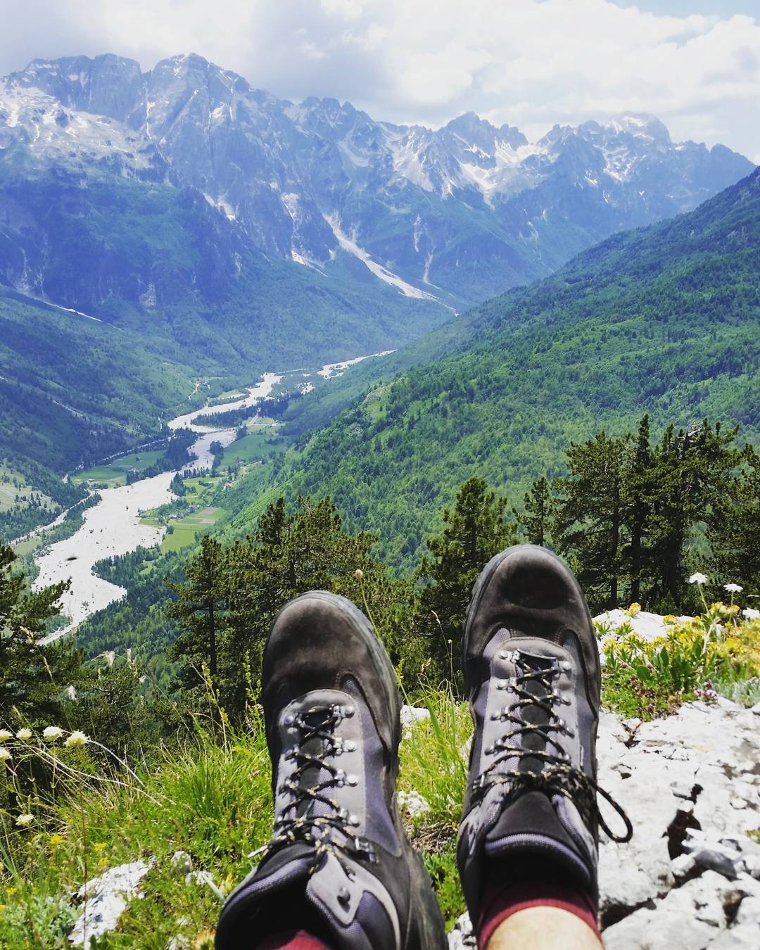 Hiking in Valbone Valley