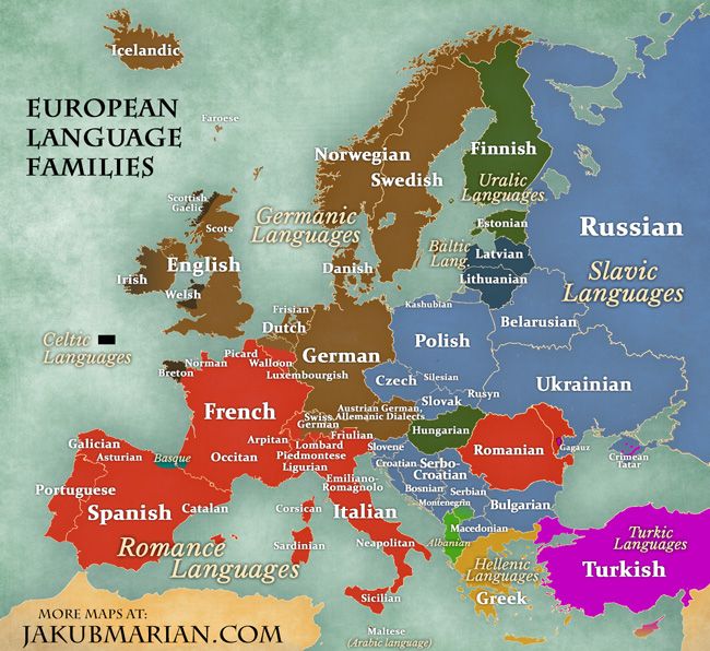 Language families and their effect in Eurovision