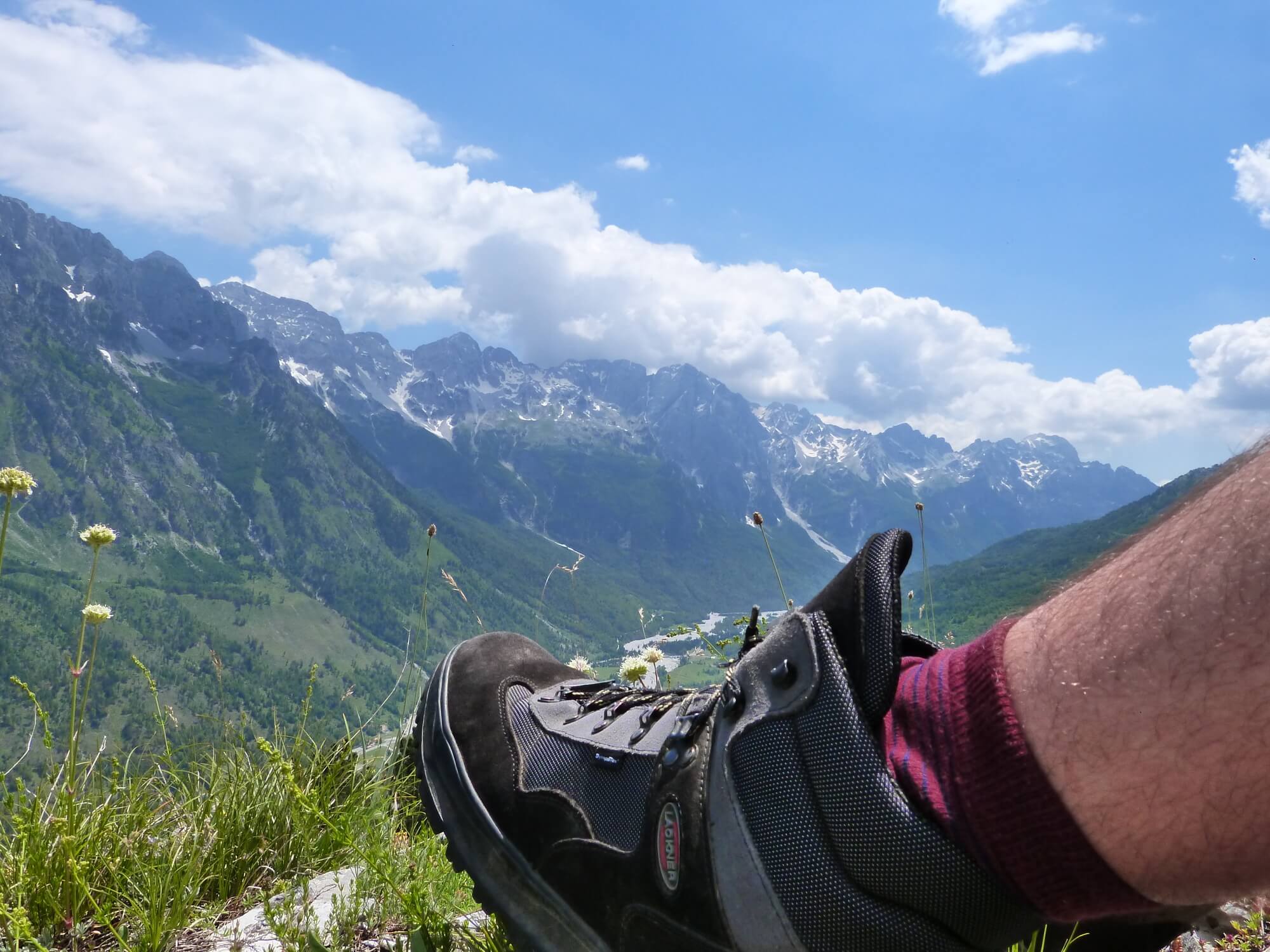 Hiking in Valbone Valley