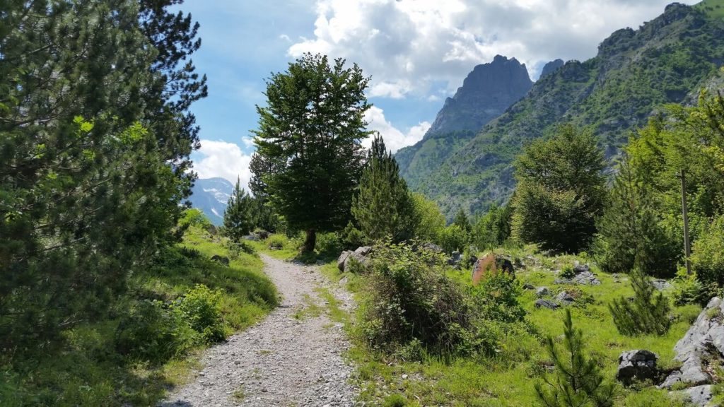 Hiking in Valbone Valley