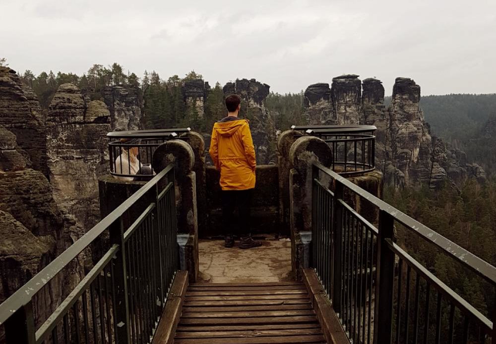 Grand Budapest Hotel filming locations in the Bastei