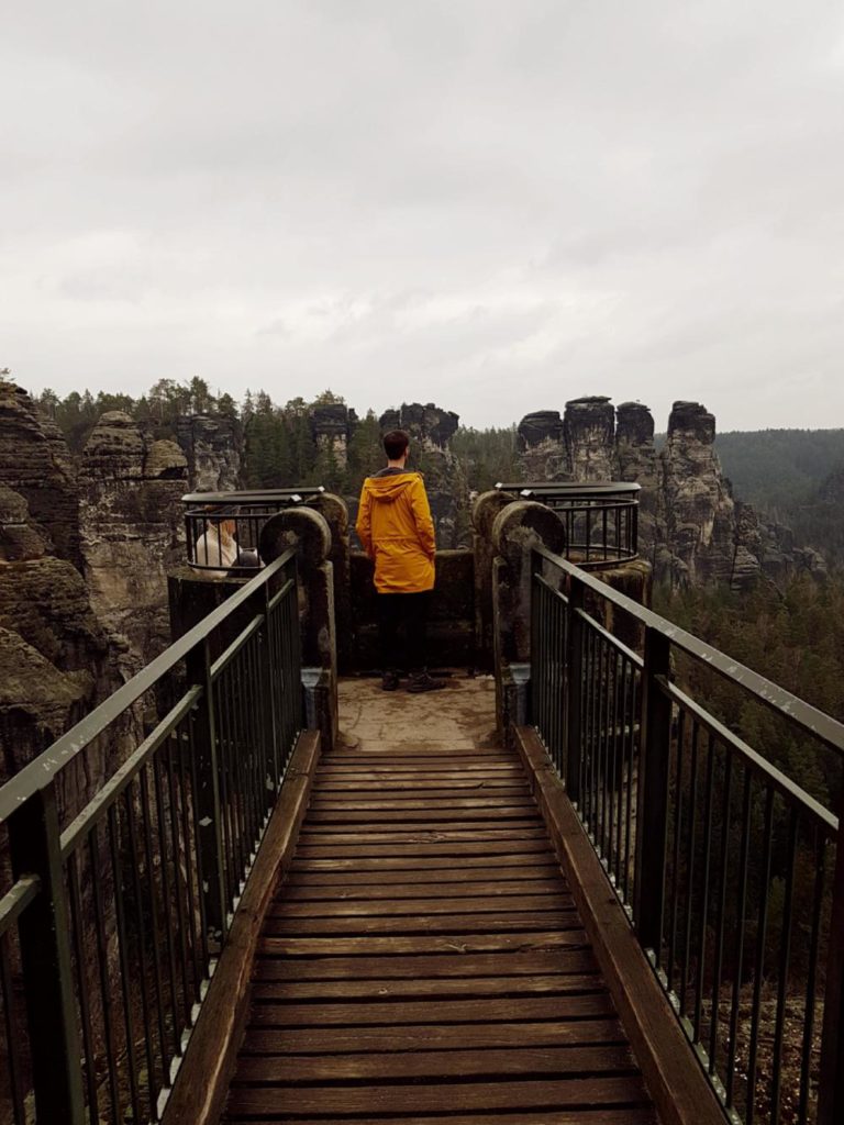 Grand Budapest Hotel filming locations in the Bastei