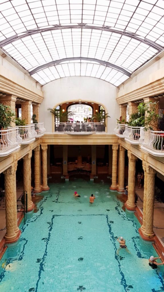 Gellert Baths indoor swimming pool