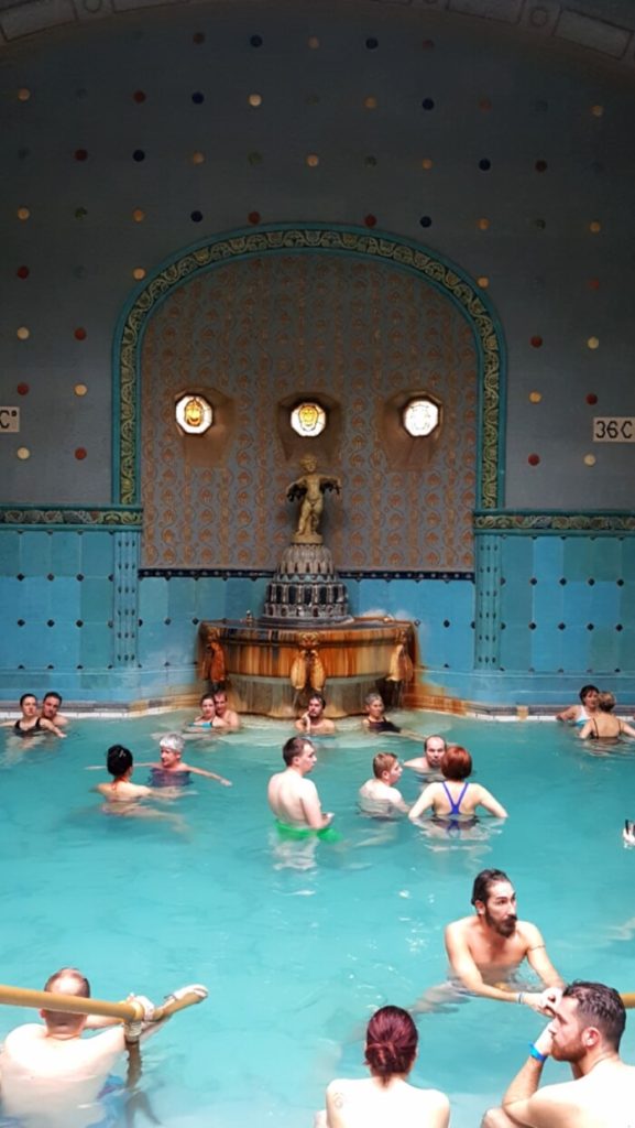 Gellert Baths indoor thermal baths