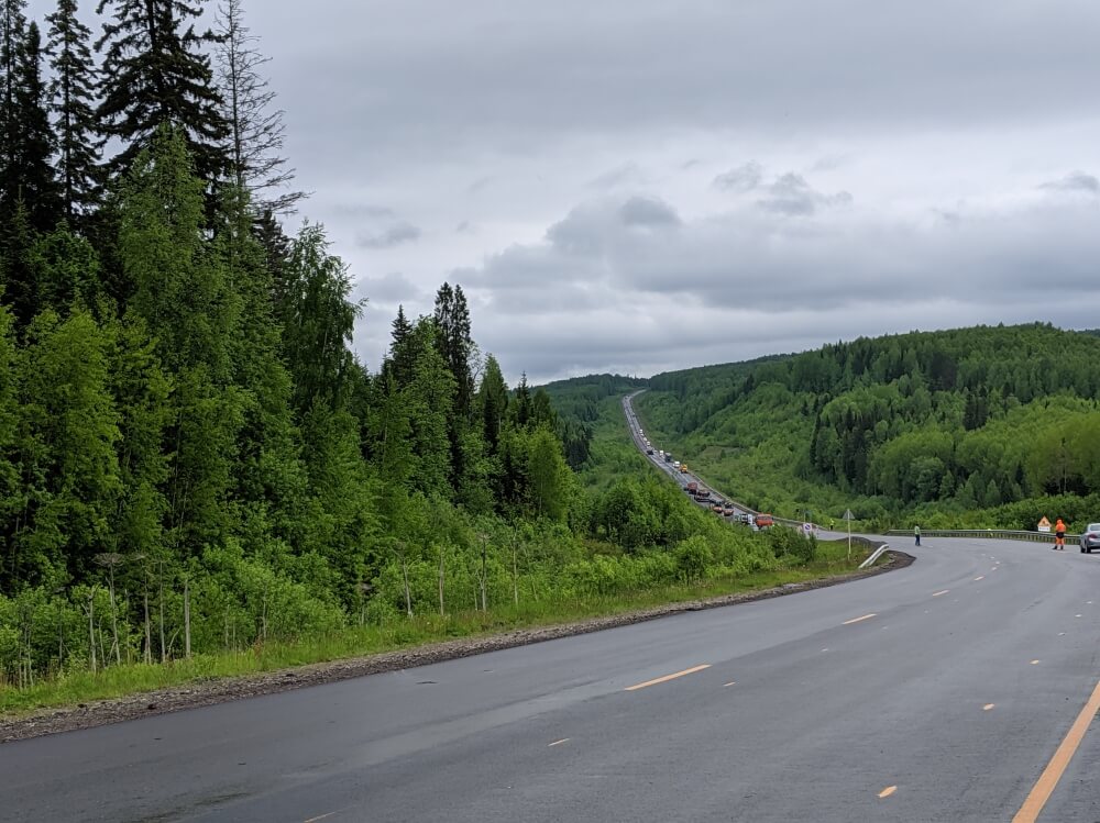 Perm Krai road