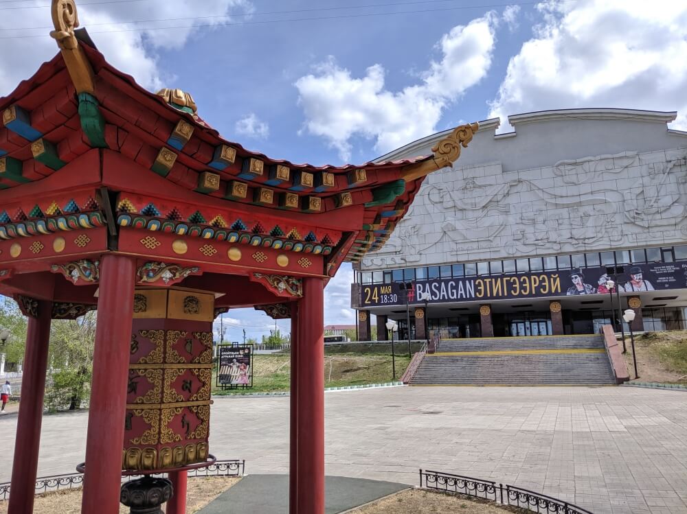 Buryat architecture in Ulan-Ude