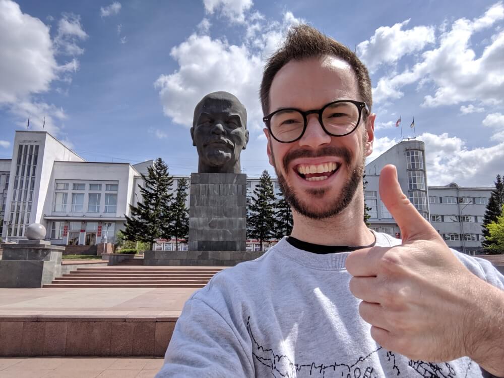 Selfie with Lenin