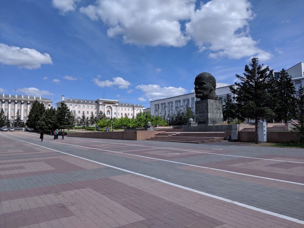 Soviet architecture in Ulan-Ude