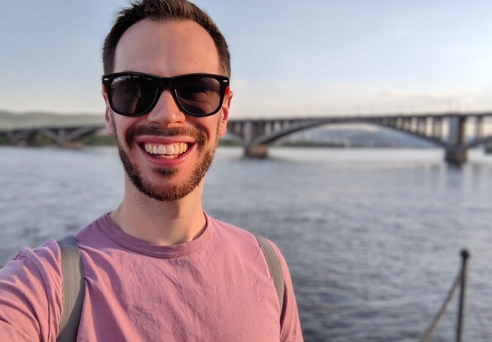 Kommunalniy Bridge selfie