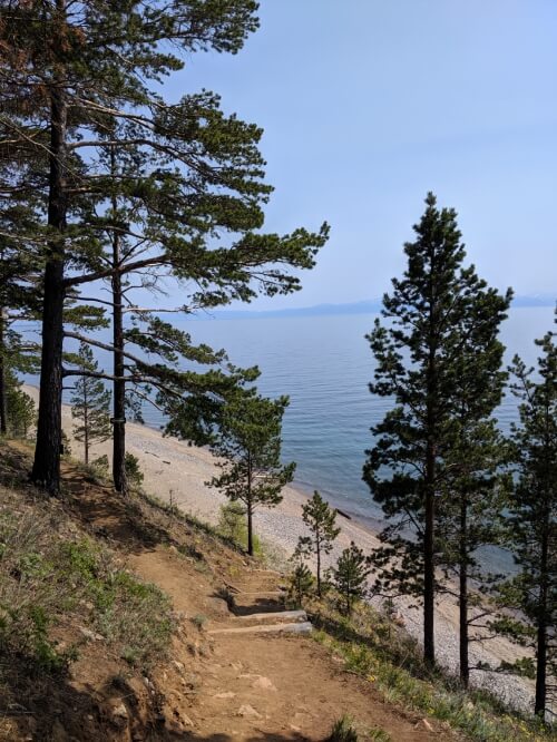 Lake Baikal shoreline