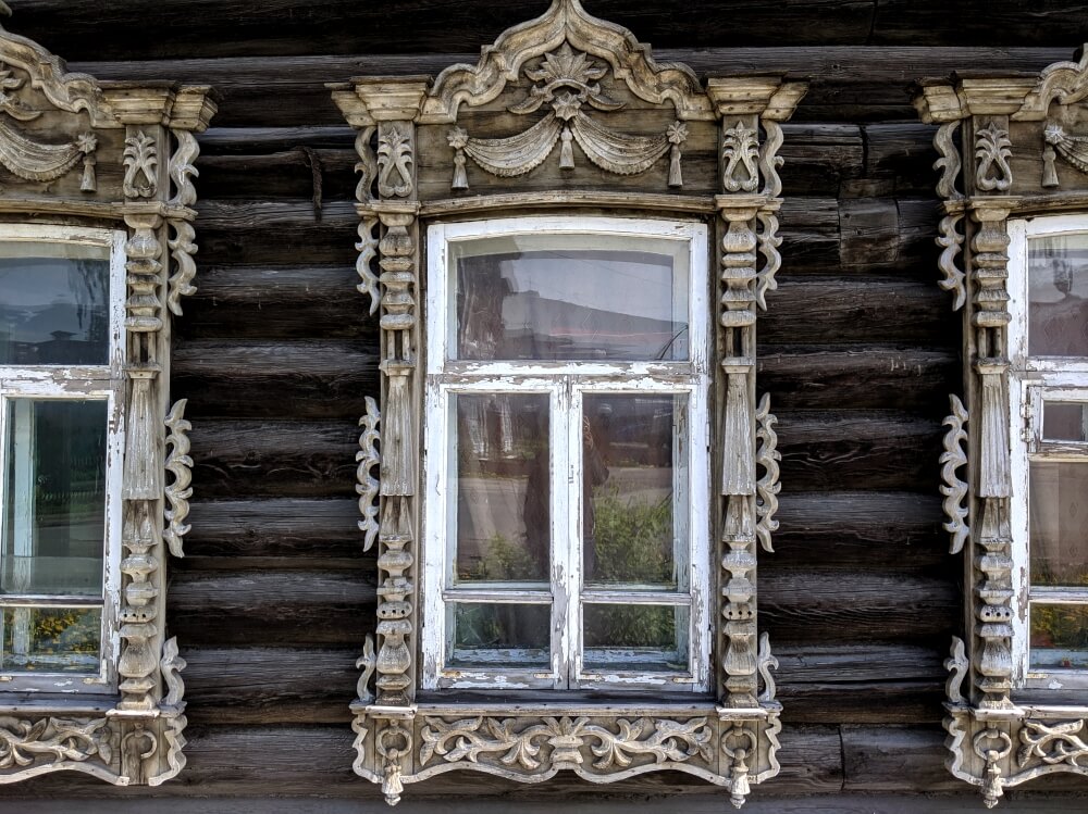 Siberian lace windows