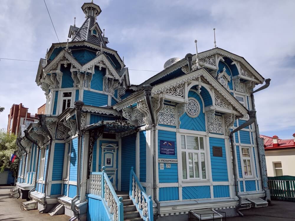 Wooden architecture in Tomsk