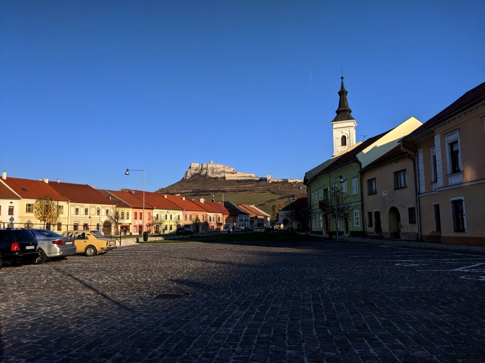 Spisske Podhradie in Eastern Slovakia