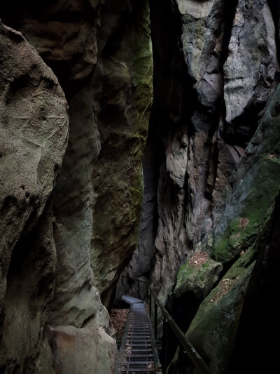 Hiking_Saxon_Switzerland_Hackstein_Ladder