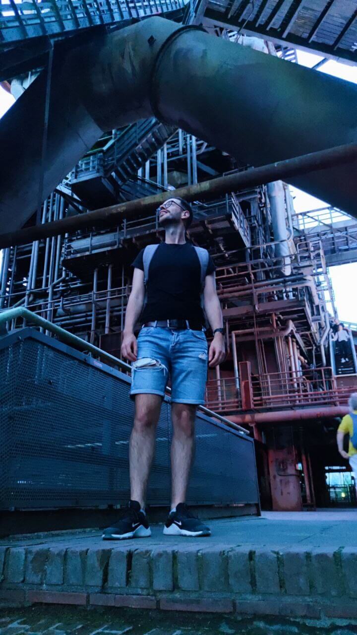 Me at Landschaftspark Nord