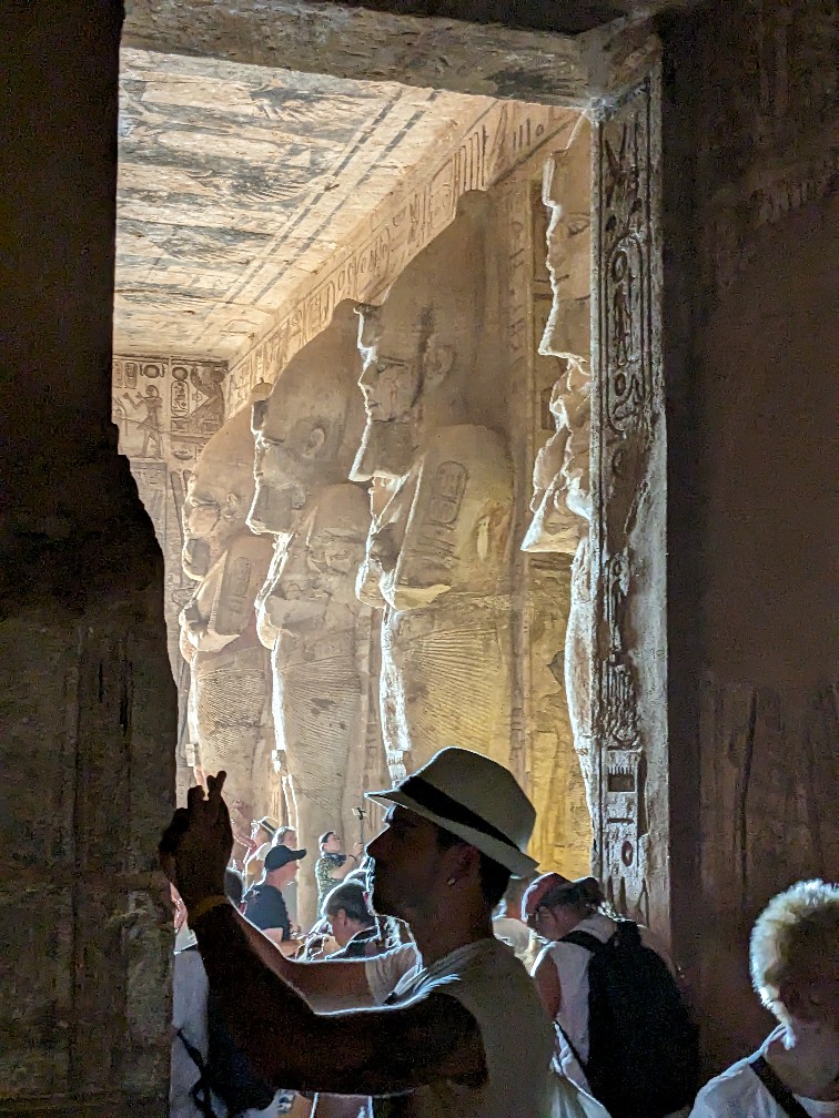 Inside Abu Simbel