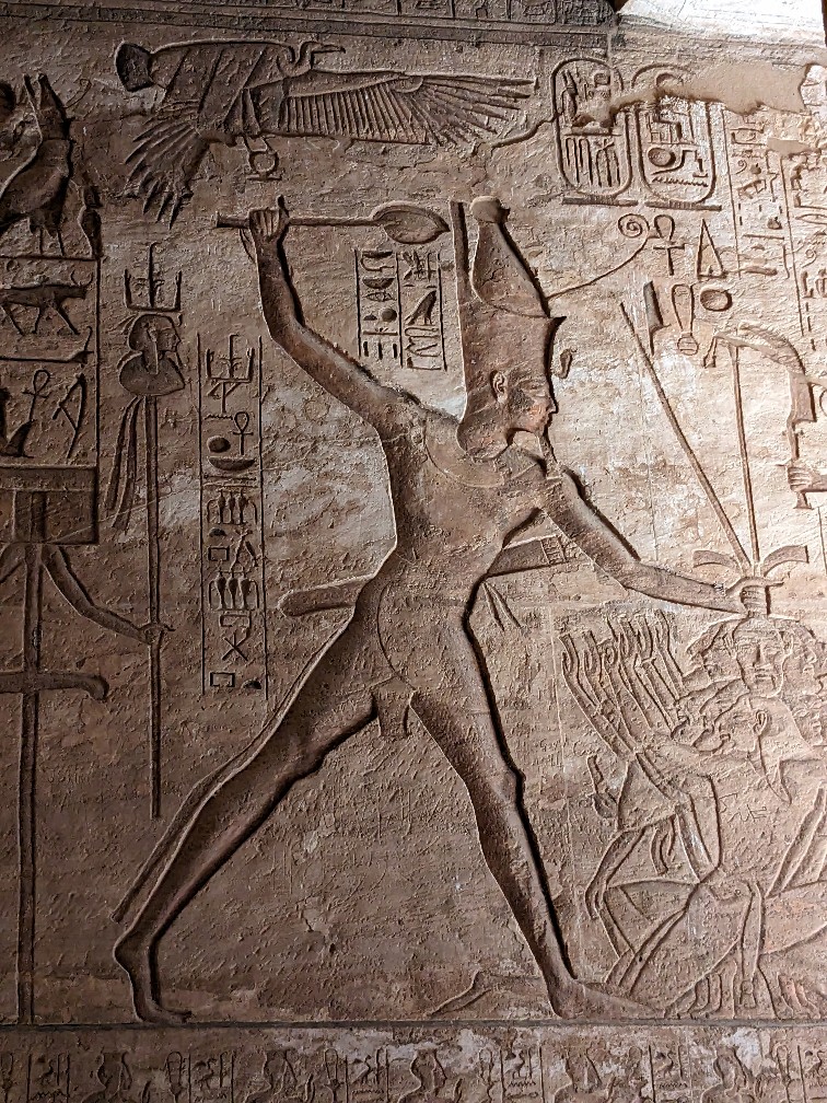 Inside Abu Simbel