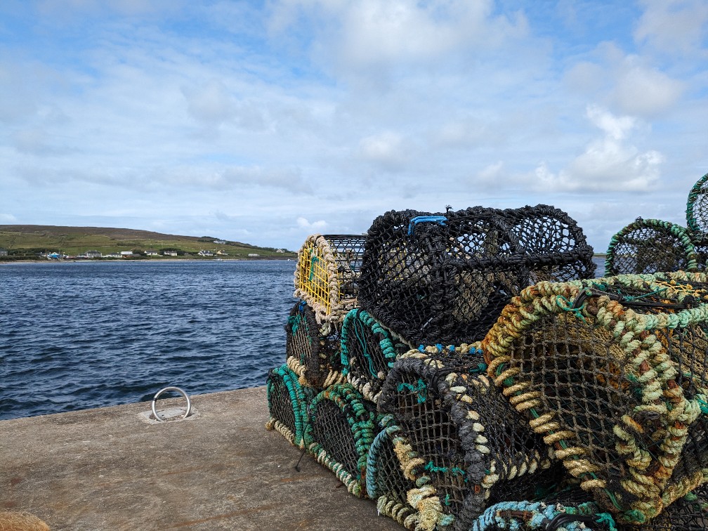 Blacksod Bay harbour