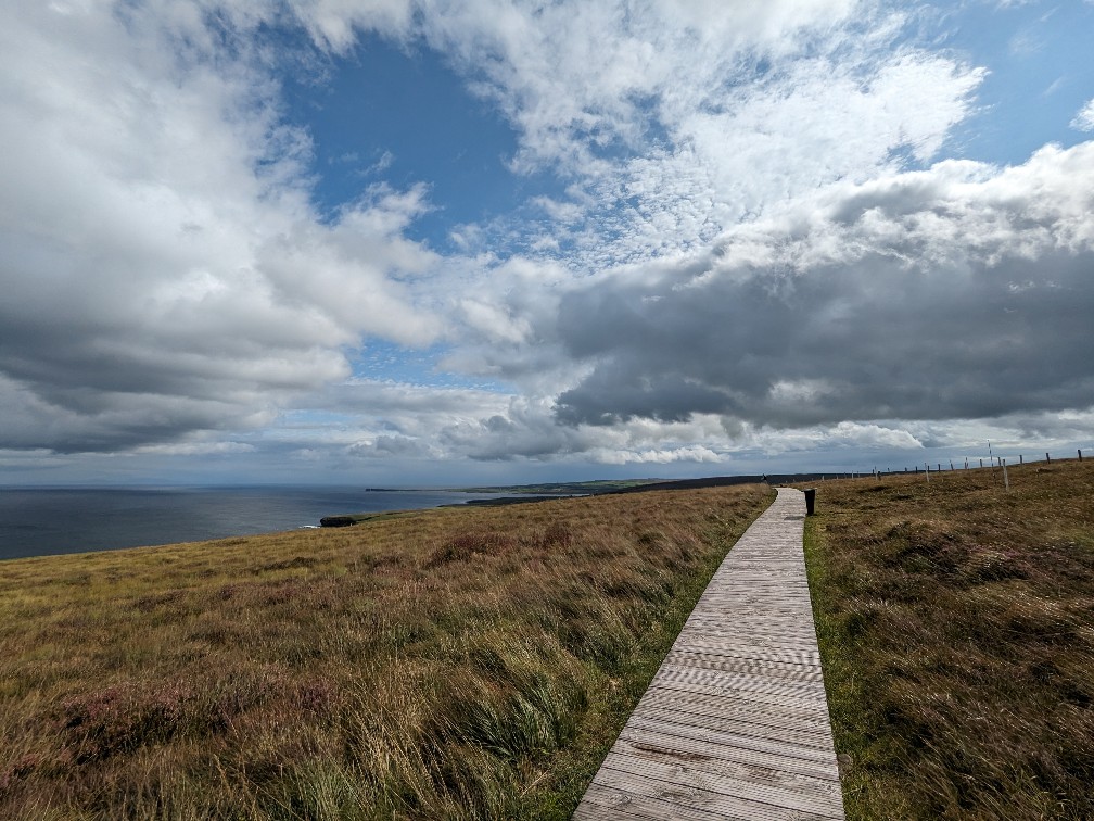 Ceide Fields boardwalk