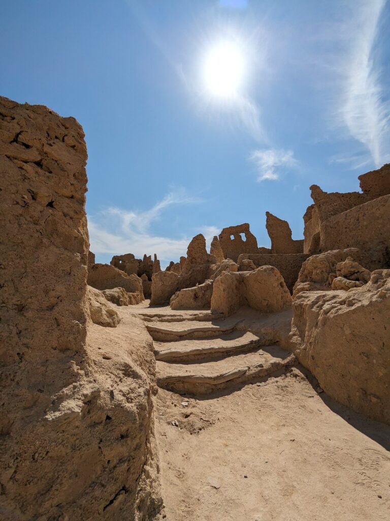 Shali fortress ruins