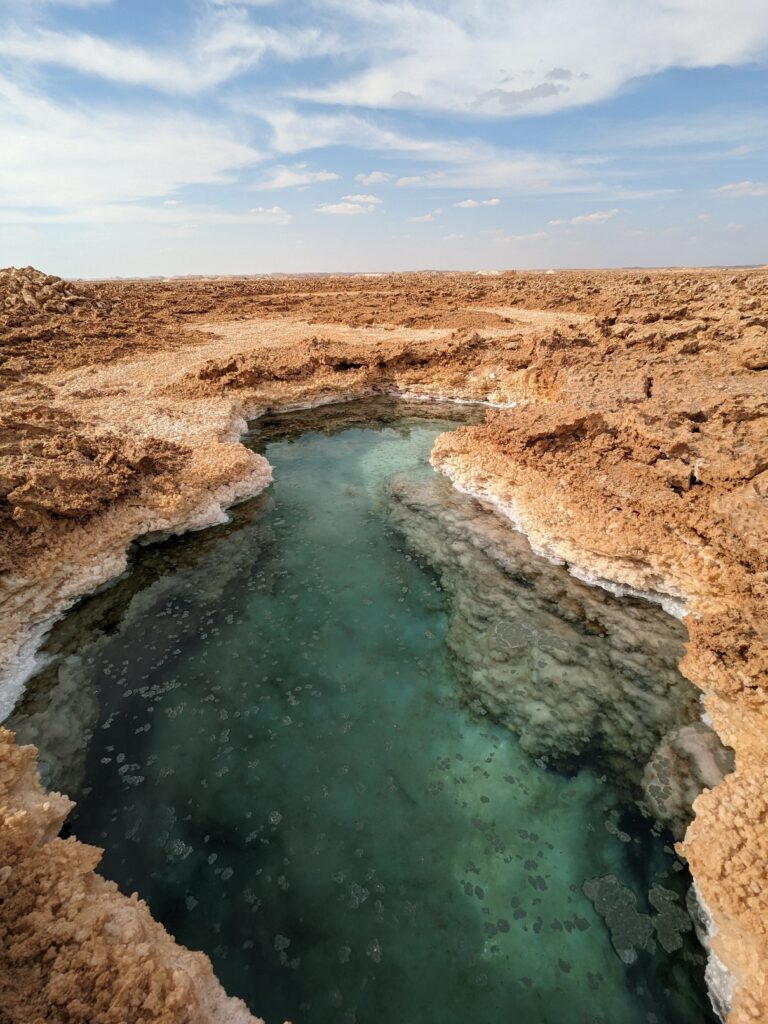 Salt pools in Siwa