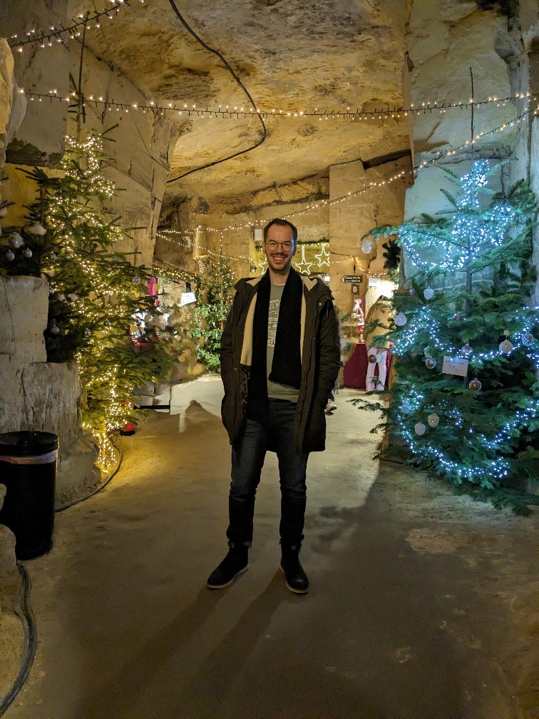 Christmas in Valkenburg: cave market