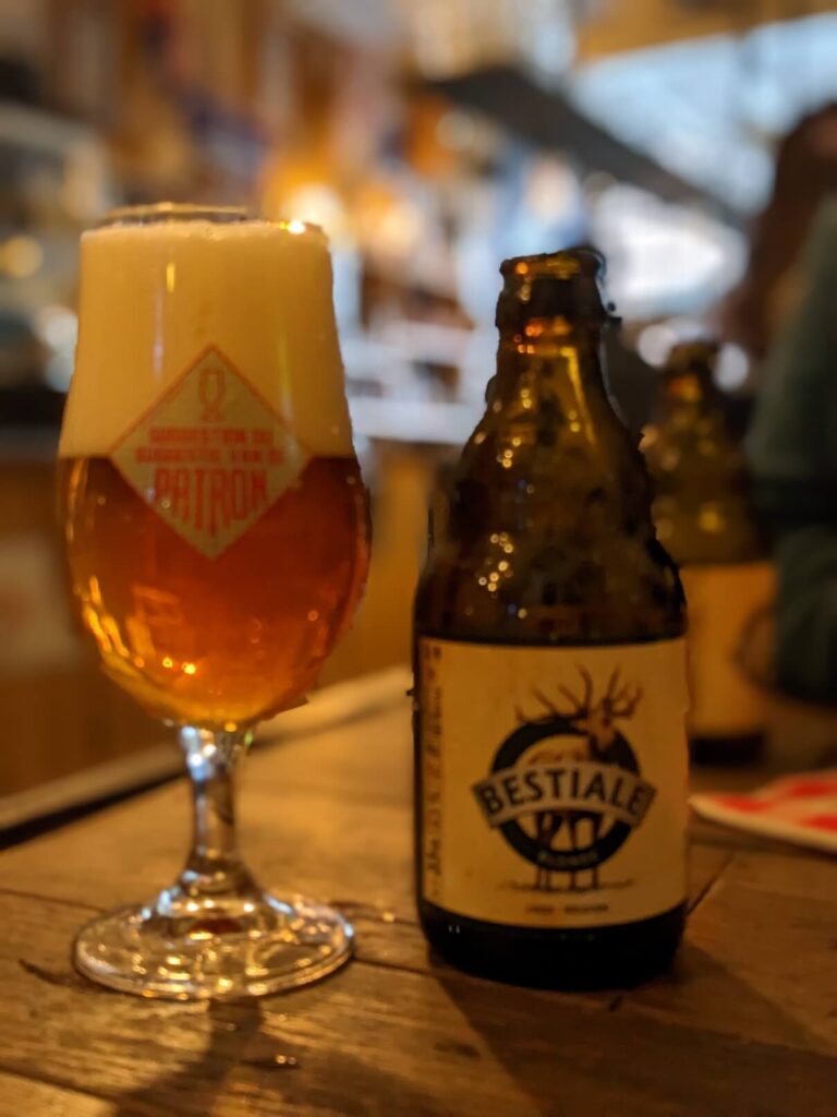 Belgian beer in Liege