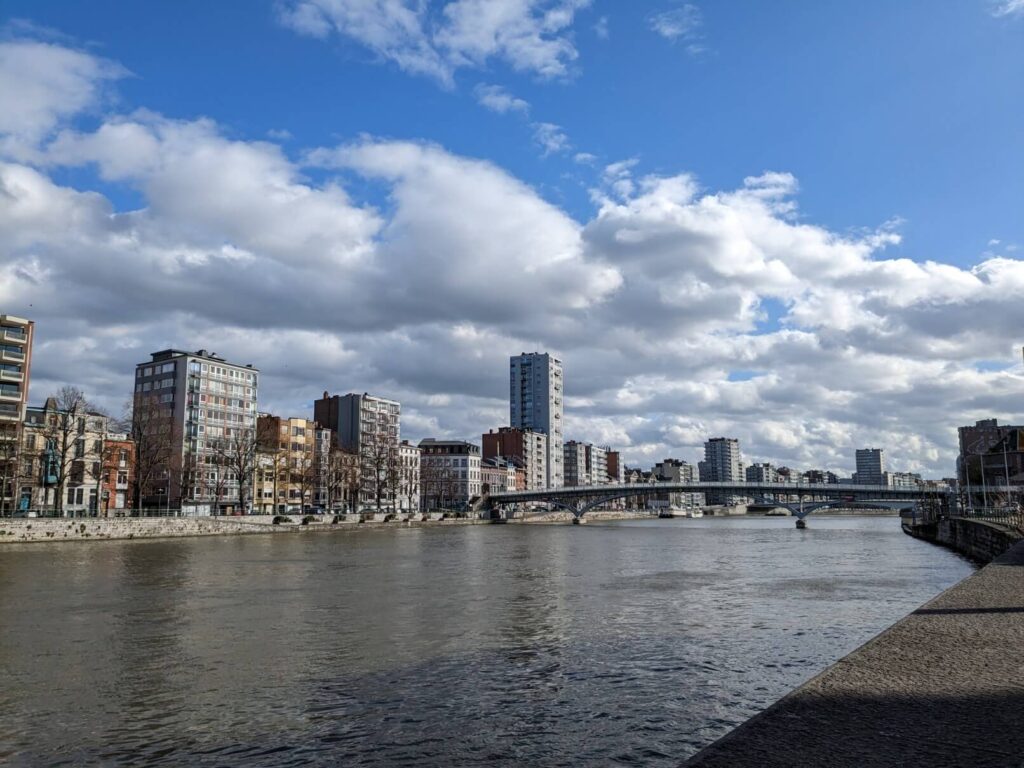 Liege river walk