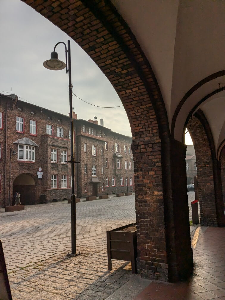 Nikiszowiec brick architecture
