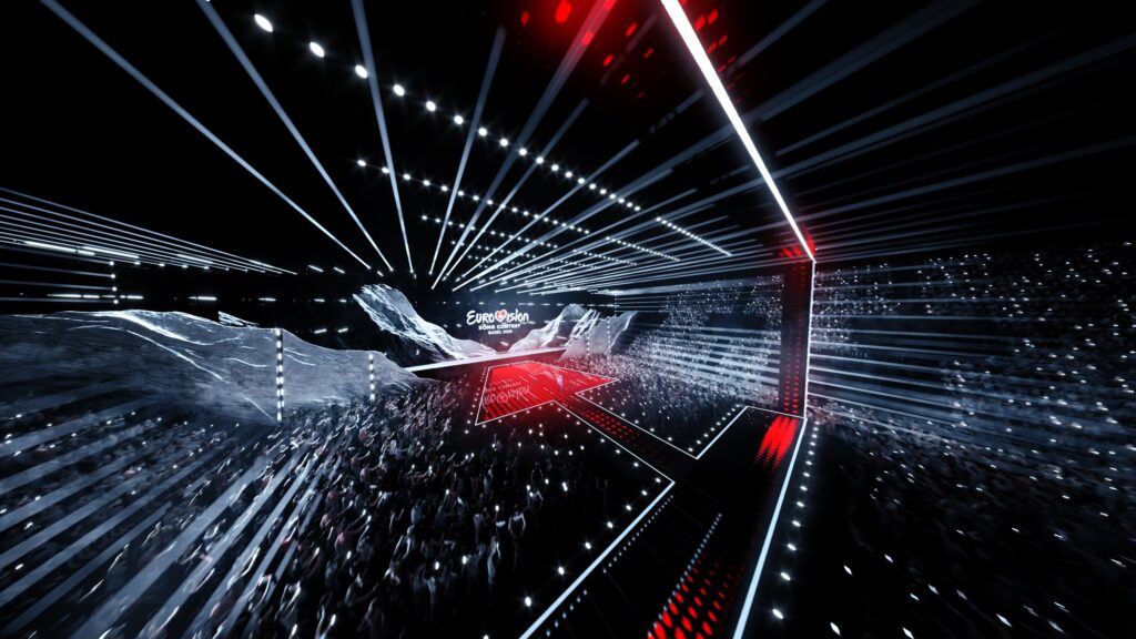 Eurovision 2025 stage
